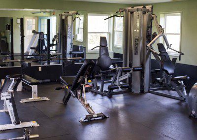 gym - fitness room - Mountain Laurel Recovery Center - Westfield Pennsylvania alcohol and drug rehab center - drug addiction treatment - dual diagnosis treatment center