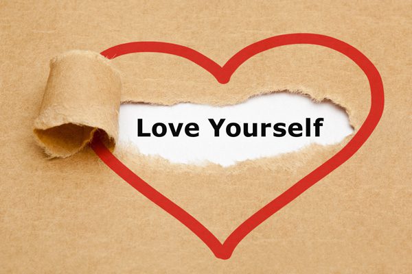 taking care of yourself while loving an addict - love yourself heart - mountain laurel recovery center