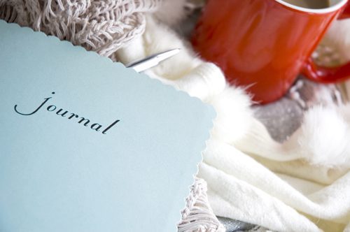 Journaling for Emotional Awareness: A Recovery Exercise - journal book and tea