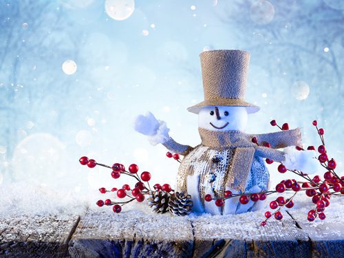 Navigating the Holiday Season in Recovery - holiday snowman