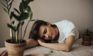 early recovery, woman, plants, sleeping, relax, sober, recovery